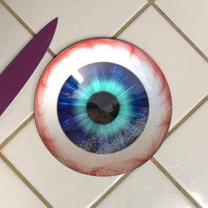 Eye Ball 8" Glass Cutting Board - Pillbox Designs