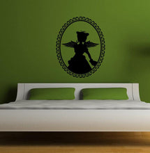 Load image into Gallery viewer, Fairy in a Cameo Vinyl Wall Decal - Pillbox Designs

