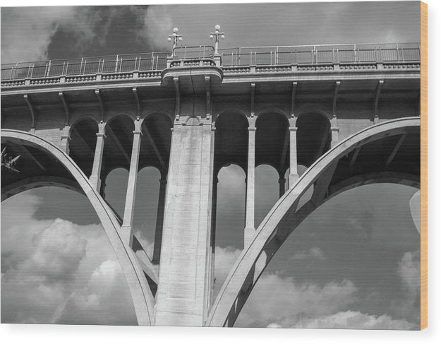 The Colorado Street Bridge  - Wood Print