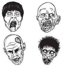 Load image into Gallery viewer, Zombie Fun Pack Vinyl Wall Decal - Pillbox Designs

