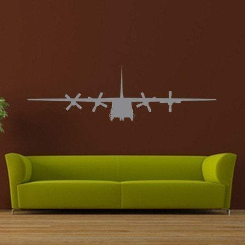C130 Airplane/Large Vinyl Wall Decal - Pillbox Designs