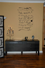 Load image into Gallery viewer, Doing The Unstuck - The Cure Song Lyrics Vinyl Wall Decal - Pillbox Designs

