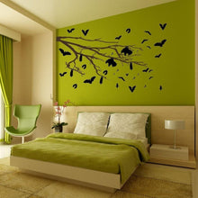 Load image into Gallery viewer, The Bat&#39;s Tree Vinyl Wall Decal - Pillbox Designs
