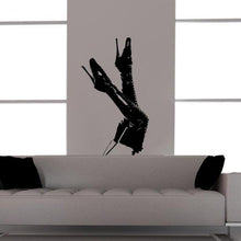 Load image into Gallery viewer, Ballet Slipper Boots &#39;n Legs Vinyl Wall Decal - Pillbox Designs
