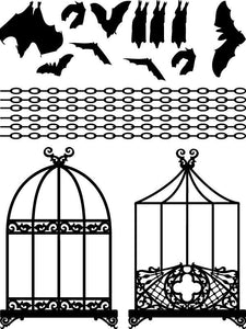 Bat Cages Wall Decal - Pillbox Designs