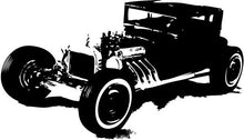 Load image into Gallery viewer, Model-T Rat Rod Hot Rod Vinyl Wall Decal - Pillbox Designs
