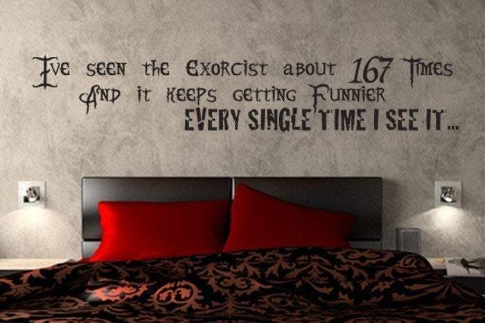 Beetlejuice Cult Classic Movie Quote- Vinyl Wall Decal - Pillbox Designs
