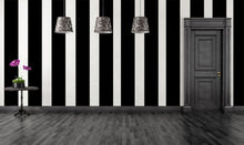 Load image into Gallery viewer, Gothic Wall Stripes Vinyl Decals Wallpaper - Pillbox Designs
